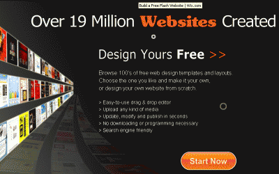 Build and Host your Flash & HTML Website for FREE