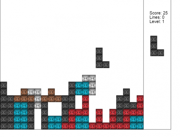 Tetris screenshot