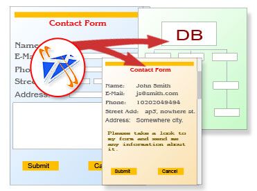 After submitting form our Form Processor Pro will show preview page, and if you wish Form Processor Pro wi